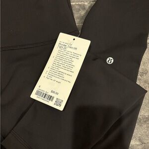 LULULEMON WUNDER TRAIN HR TIGHT 25” BLK